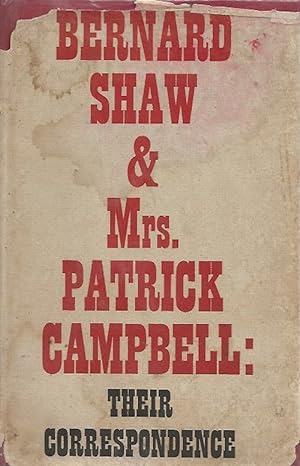 Seller image for Bernard Shaw and Mrs. Patrick Campbell for sale by Badger Books