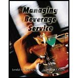 Seller image for Managing Beverage Service for sale by WeBuyBooks