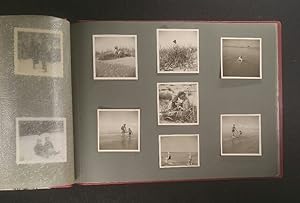 Seller image for Ferien auf dem Osewoldter Koog und auf der Hallig Oland. - [Fotoalbum der 1940iger Jahre]. for sale by ANTIQUARIAT Franke BRUDDENBOOKS