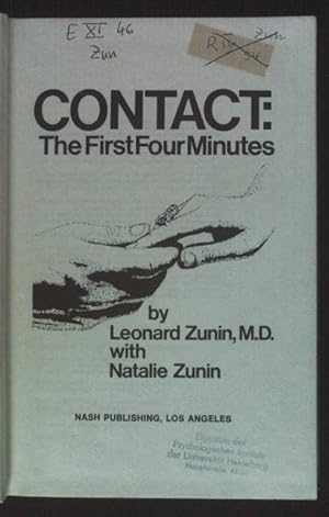 Seller image for Contact: the first four minutes. for sale by books4less (Versandantiquariat Petra Gros GmbH & Co. KG)