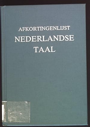 Seller image for Afkortingenlijst van de Nederlandse Taal. for sale by books4less (Versandantiquariat Petra Gros GmbH & Co. KG)