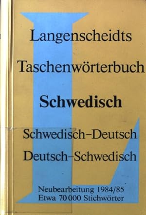 Bild des Verkufers fr Langenscheidts Taschenwrterbuch Schwedisch : schwedisch-deutsch, deutsch-schwedisch. zum Verkauf von books4less (Versandantiquariat Petra Gros GmbH & Co. KG)