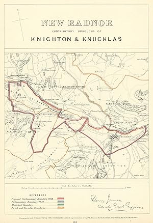 New Radnor Contributory Boroughs of Knighton & Knucklas