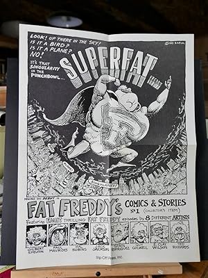 Superfat Freddy Poster (Advertisement for Fat Freddy's Comics and Stories #1)