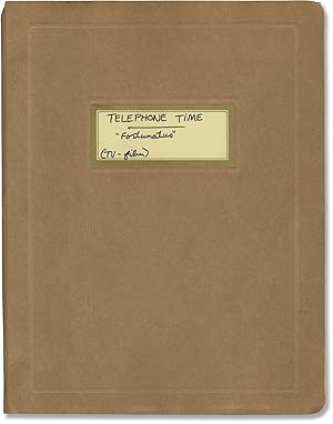 Bild des Verkufers fr Telephone Time: Fortunatus (Original screenplay for the 1956 television episode, copy belonging to actor Johnny Crawford) zum Verkauf von Royal Books, Inc., ABAA