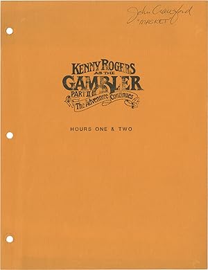 Bild des Verkufers fr Kenny Rogers as The Gambler: The Adventure Continues (Archive of material from the 1983 television movie) zum Verkauf von Royal Books, Inc., ABAA