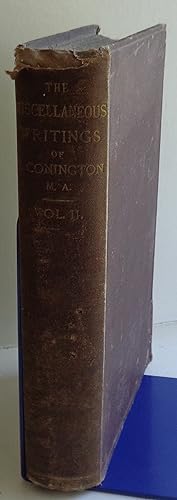 Miscellaneous Writings of the late John Conington, Volume II - the poems of Virgil translated int...