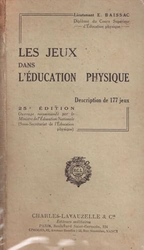 Les jeux dans l'éducation physique