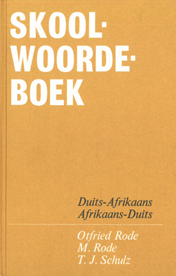 Skool Woordeboek. Duits-Afrikaans. Afrikaans- Duits.