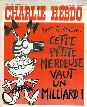 "CHARLIE HEBDO N°360 du 6/10/1977" REISER : RAPT A GENÈVE
