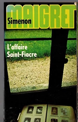 Image du vendeur pour L'AFFAIRE SAINT-FIACRE mis en vente par Mr.G.D.Price