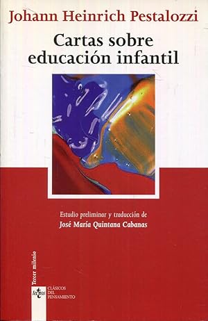 Imagen del vendedor de Cartas sobre educacin infantil a la venta por Rincn de Lectura