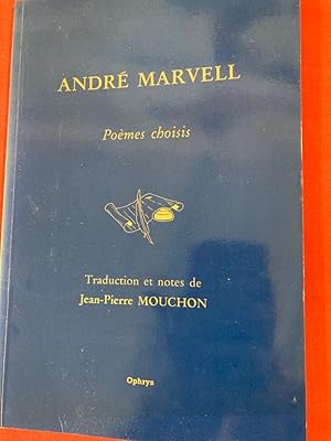 Imagen del vendedor de Pomes Choisis. Traduction et Notes de Jean-Pierre Mouchon. a la venta por Plurabelle Books Ltd