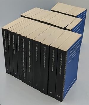 Gesammelte Schriften - 20 Bände in 23 : 1. Philosophische Frühschriften / 2. Kierkegaard / 3: Dia...