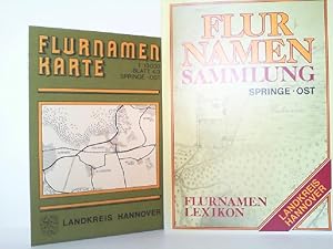 Bild des Verkufers fr Flurnamen Sammlung Springe-Ost. Flurnamenlexikon zur Flurnamenkarte Springe-West und dazugehrige Flurnamenkarte Springe-Ost 1:10000 Blatt 4/3 . zum Verkauf von Antiquariat Ehbrecht - Preis inkl. MwSt.