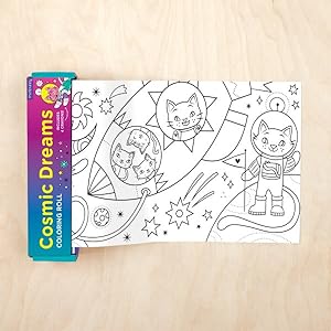 Imagen del vendedor de Cosmic Dreams Mini Coloring Roll a la venta por GreatBookPrices
