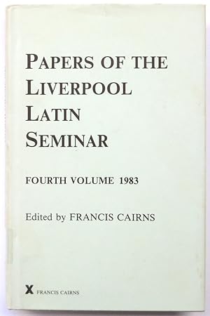 Bild des Verkufers fr Papers of the Liverpool Latin Seminar: Fourth Volume 1983 zum Verkauf von PsychoBabel & Skoob Books