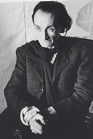 Portrait photographique original d'Antonin Artaud et signé par Denise Colomb