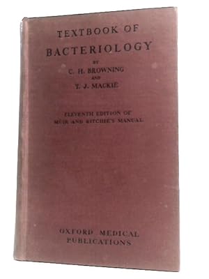 Seller image for Textbook of Bacteriology for sale by World of Rare Books