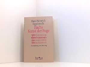 Seller image for Bachs Kunst der Fuge for sale by Book Broker