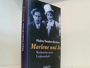 Bild des Verkufers fr Marlene und Jo: Die Geschichte einer Leidenschaft Recherche einer Leidenschaft zum Verkauf von Book Broker
