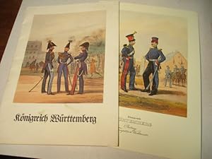 Imagen del vendedor de Knigreich Wrttemberg. Uniformen. a la venta por Ottmar Mller