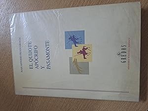 Imagen del vendedor de El quijote apocrifo y pasamonte a la venta por Libros nicos