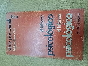 Seller image for El informa psicologico for sale by Libros nicos