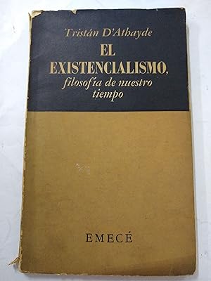 Imagen del vendedor de El existencialismo a la venta por Libros nicos