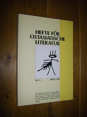 Hefte für ostasiatische Literatur. Nr. 8, März 1989