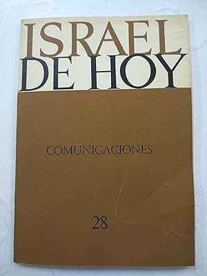 Seller image for Israel de Hoy, 28 Comunicaciones for sale by Libros nicos
