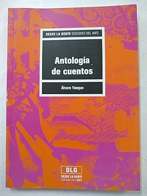 Imagen del vendedor de Antologia de cuentos a la venta por Libros nicos