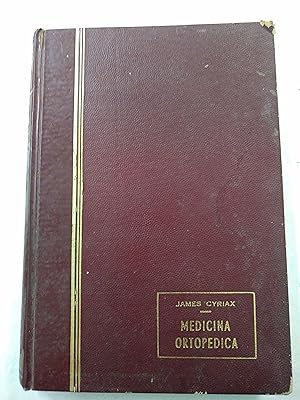 Seller image for Medicina Ortopedica for sale by Libros nicos