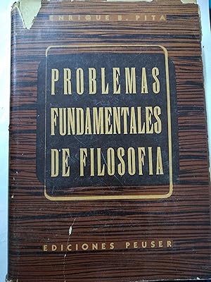 Imagen del vendedor de Problemas fundamentales de filosofia a la venta por Libros nicos