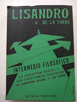 Imagen del vendedor de Intermedio Filosofico a la venta por Libros nicos