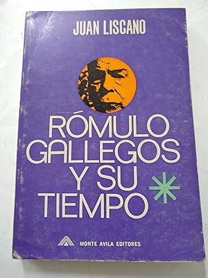 Imagen del vendedor de Romulo gallegos y su tiempo a la venta por Libros nicos