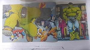 Poster doble: Hulk y Punisher - Hulk Gris junto a Spiderman, Lobezno y otros superheroes . The In...