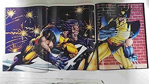 Poster doble: Lobezno (Dwayne Turner). Proveniente de Wolverine Poster Magazine vol. 1