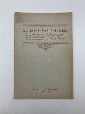 Scelta dei denti artificiali. Errore del criterio di scelta dei denti artificiali basato sul temp...