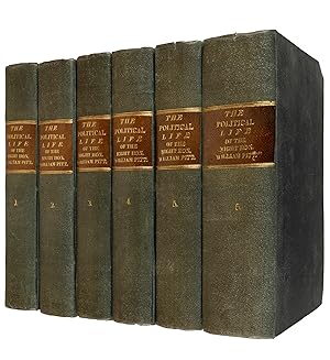 Seller image for A History of the Political Life of the Right Honourable William Pitt; Including some account of the times in which he lived. 6 vols. for sale by Jarndyce, The 19th Century Booksellers