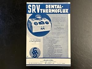 La diatermia nell'uso dentistico. Dental Termoflux (pieghevole pubblicitario)
