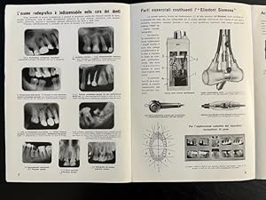 Apparecchio radiografico per dentisti Eliodont. Ufficio tecnico Dental Siemens (pieghevole pubbli...