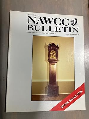 NAWCC Bulletin National Association of Watch and Clock Collectors October 1993