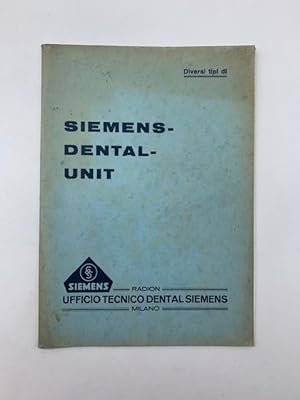 Diversi tipi di Siemens Dental Unit (Catalogo)