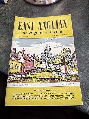 Imagen del vendedor de East Anglian Magazine October 1954 a la venta por SGOIS