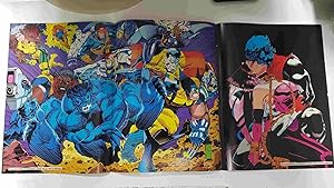 Poster doble: Deadpool - Patrulla X en accion. Proviene de X-Men Poster Magazine vol 1 num 2