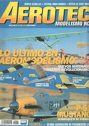 Seller image for Revista Aerotec modelismo RC numero 079: P-51 Mustang for sale by El Boletin