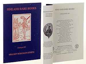 Bild des Verkufers fr Fine and rare books. Catalogue 597. zum Verkauf von Antiquariat Lehmann-Dronke