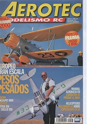 Seller image for Revista Aerotec modelismo RC numero 067:Europeo Gran escala for sale by El Boletin