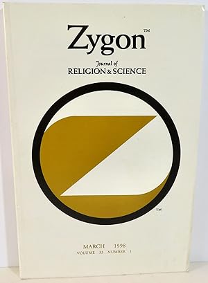 Imagen del vendedor de Zygon Journal of Religion and Science Volume 33 Number 1 March 1998 a la venta por Evolving Lens Bookseller